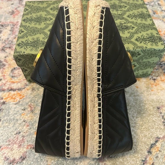 Gucci Black Espadrilles - Picture 6 of 10